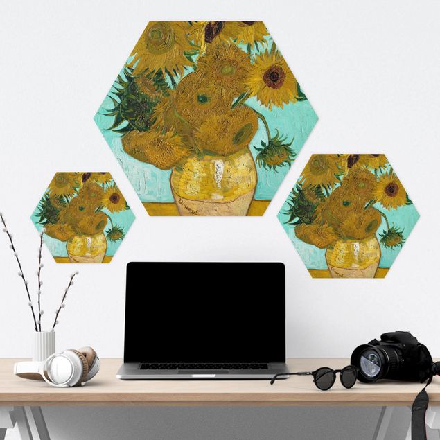 Cuadros de flores Vincent van Gogh - Sunflowers