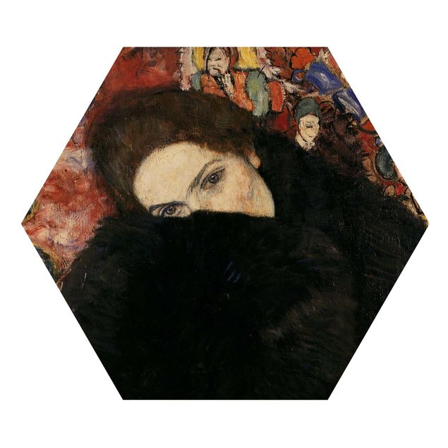 Cuadros Klimt Gustav Klimt - Lady With A Muff