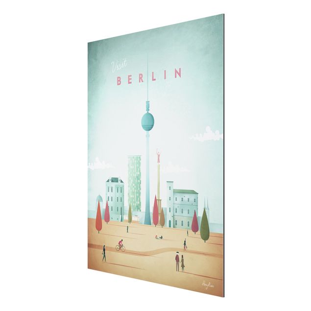 Cuadros arquitectura Travel Poster - Berlin