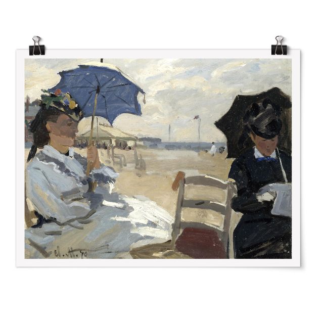 Estilos artísticos Claude Monet - At The Beach Of Trouville