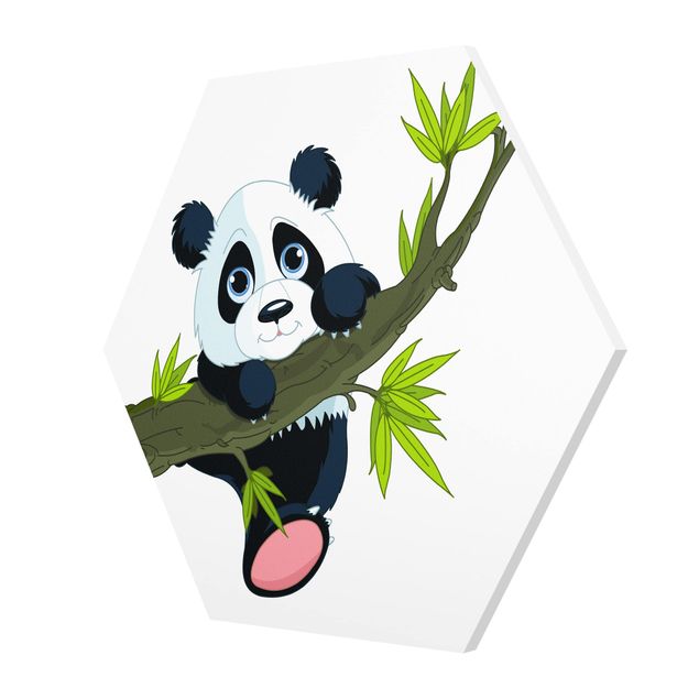 Cuadros modernos y elegantes Climbing Panda