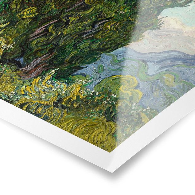 Estilos artísticos Vincent van Gogh - Cypresses