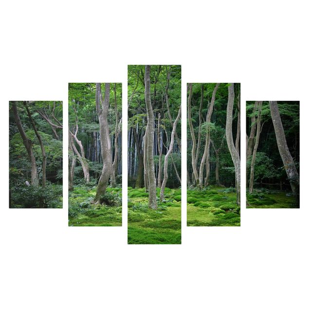 Cuadros paisajes Japanese Forest