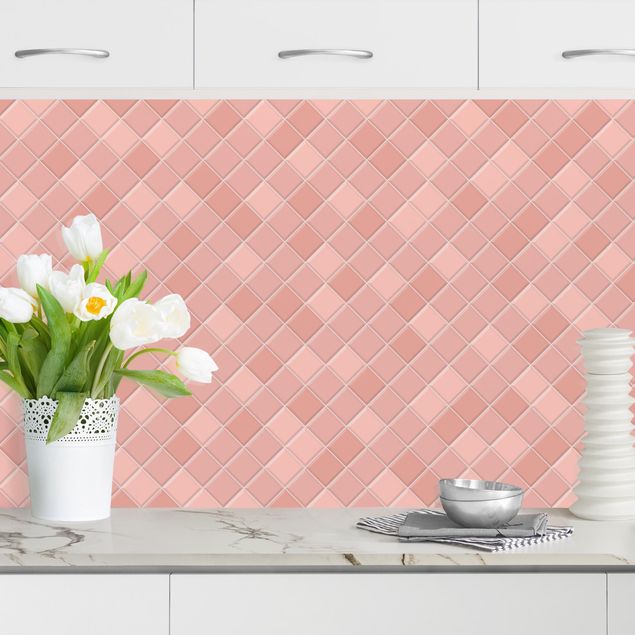 Decoración en la cocina Mosaic Tiles - Antique Pink