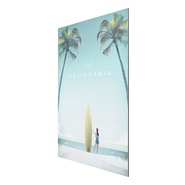Cuadros playas Travel Poster - California
