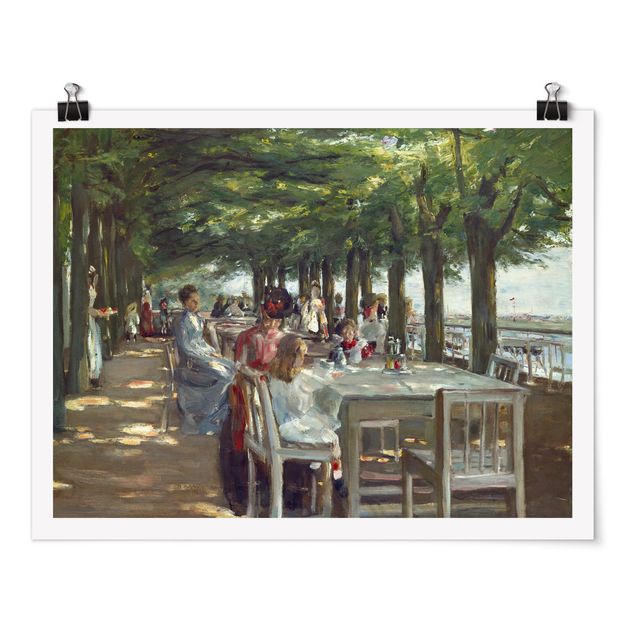 Estilos artísticos Max Liebermann - The Restaurant Terrace Jacob