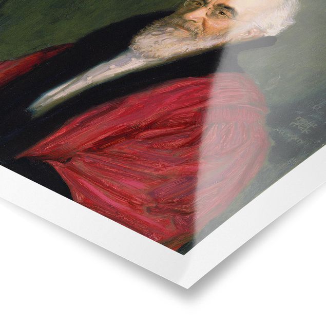 Póster cuadros famosos Franz von Stuck - Portrait of Lujo Brentano