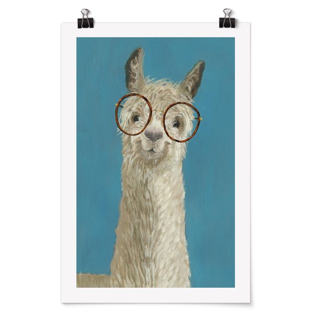 Cuadros modernos Lama With Glasses I