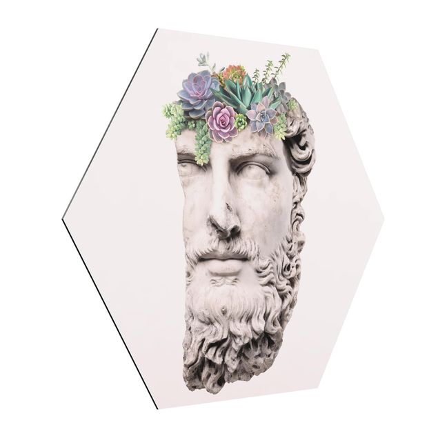 Cuadros famosos Head With Succulents