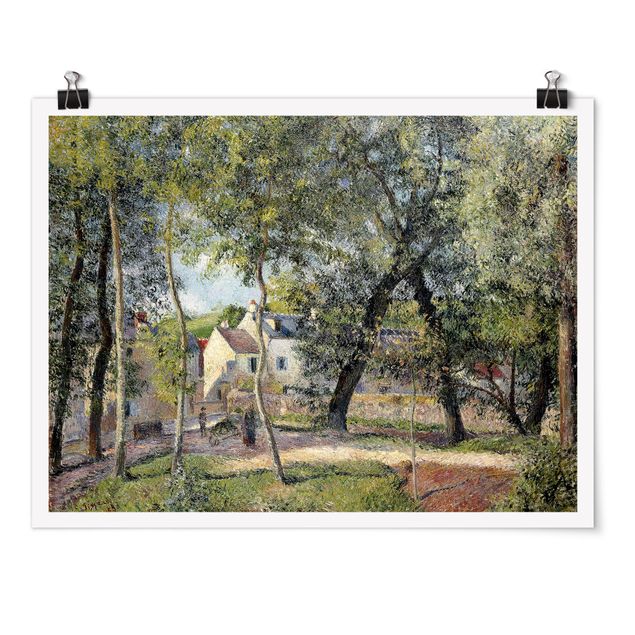 Estilo artístico Post Impresionismo Camille Pissarro - Landscape At Osny Near Watering