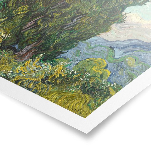 Cuadros famosos Vincent van Gogh - Cypresses
