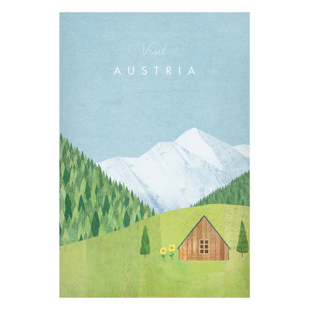 Cuadros de paisajes de montañas Tourism Campaign - Austria