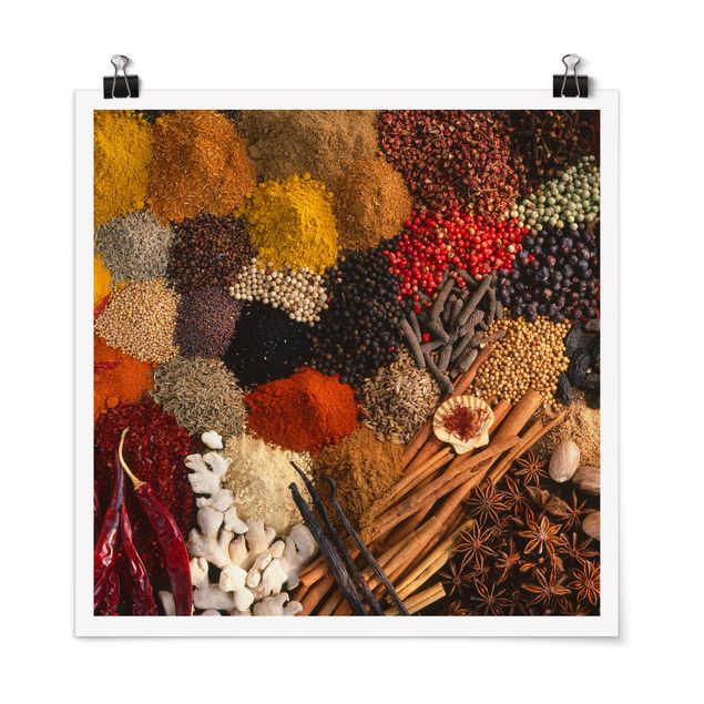 Cuadros de bodegones modernos Exotic Spices
