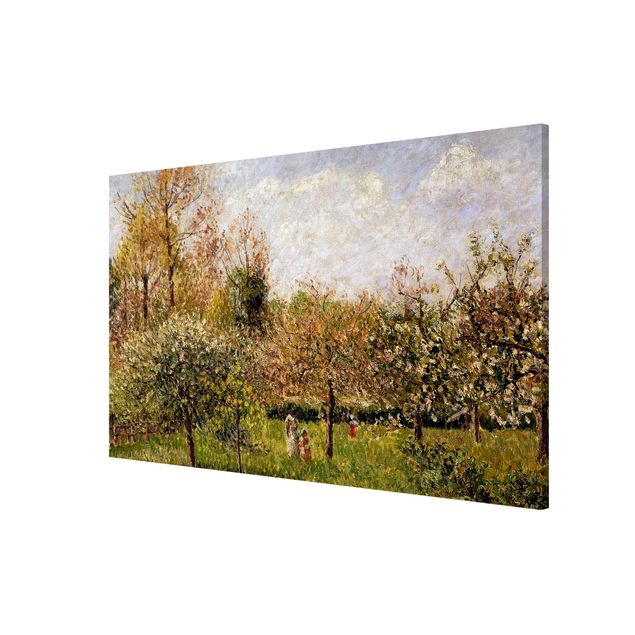 Cuadros puntillismo Camille Pissarro - Spring In Eragny
