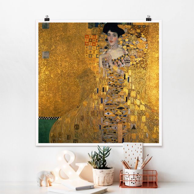 Decoración de cocinas Gustav Klimt - Portrait Of Adele Bloch-Bauer I