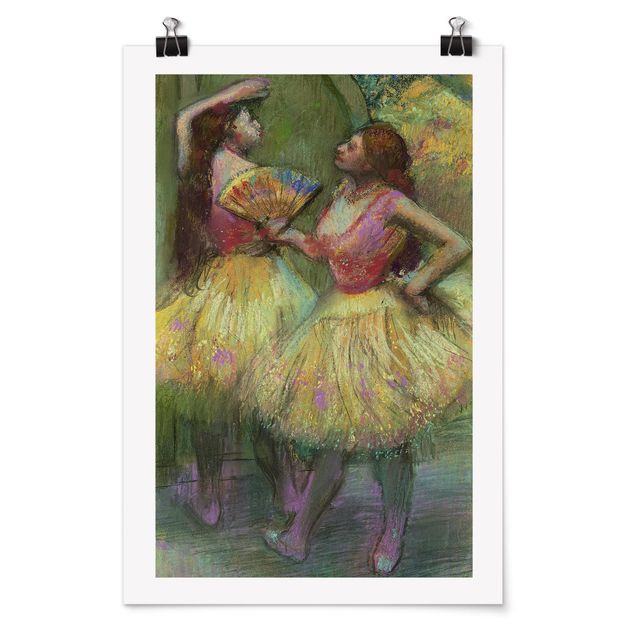 Estilos artísticos Edgar Degas - Two Dancers Before Going On Stage