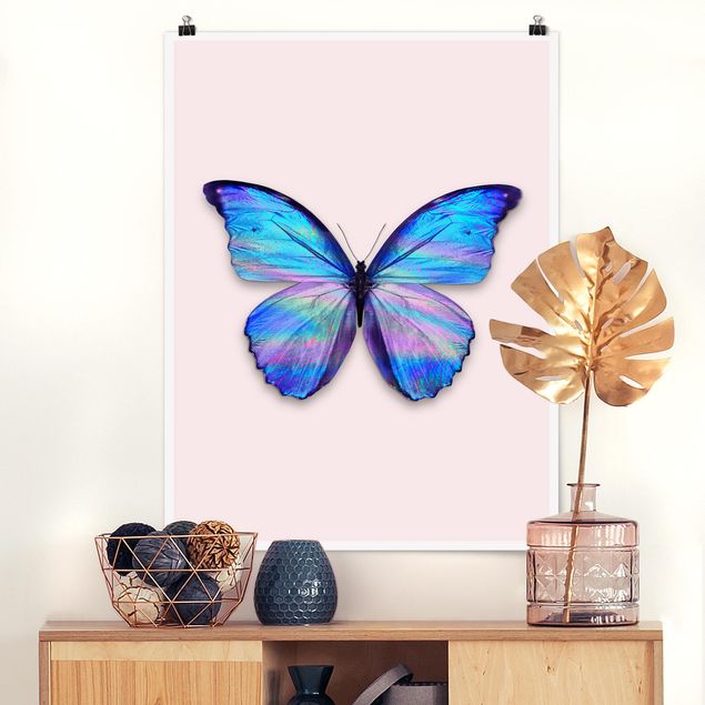 Decoración de cocinas Holographic Butterfly