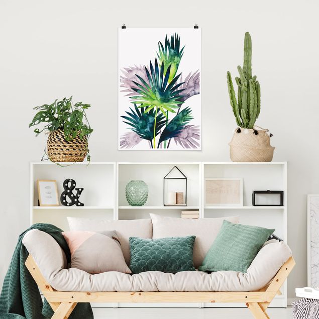 Láminas flores Exotic Foliage - Fan Palm