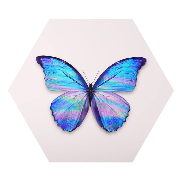 Cuadros modernos y elegantes Holographic Butterfly