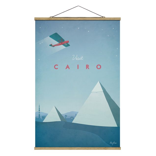 Cuadros retro Travel Poster - Cairo