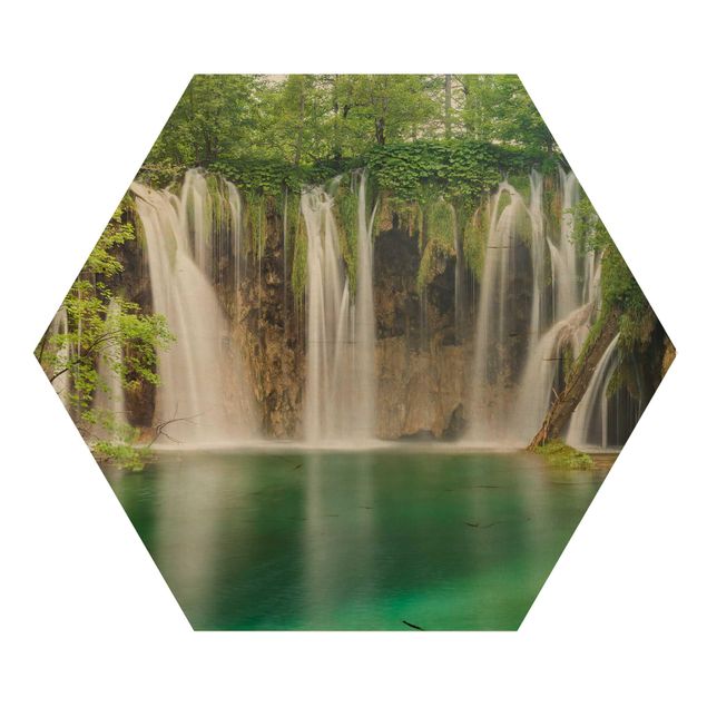 Cuadros decorativos Waterfall Plitvice Lakes