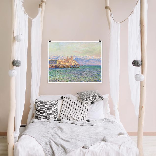 Cuadros famosos Claude Monet - Antibes, Le Fort