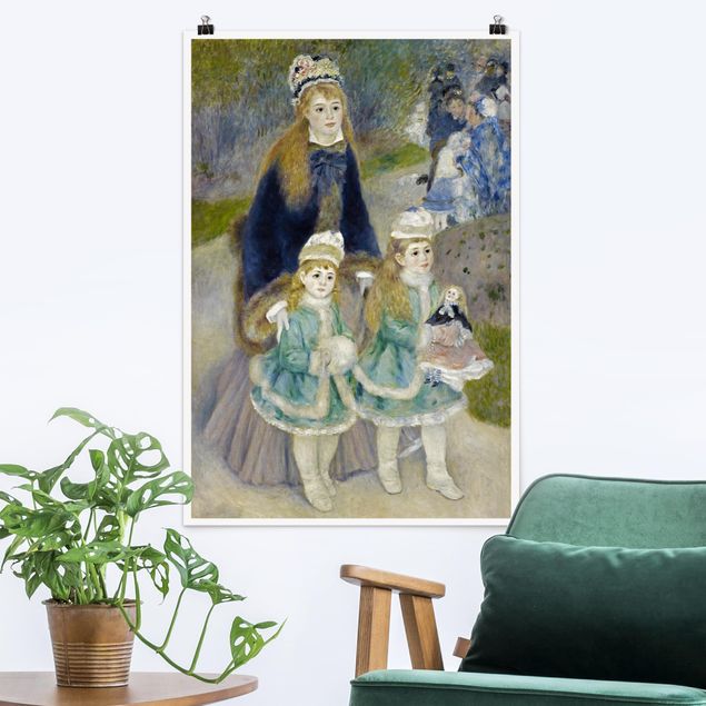 Decoración en la cocina Auguste Renoir - Mother and Children (The Walk)