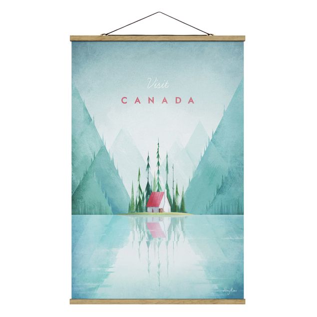 Cuadros arquitectura Travel Poster - Canada