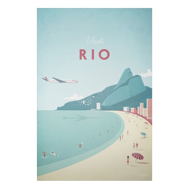 Cuadros paisajes Travel Poster - Rio De Janeiro