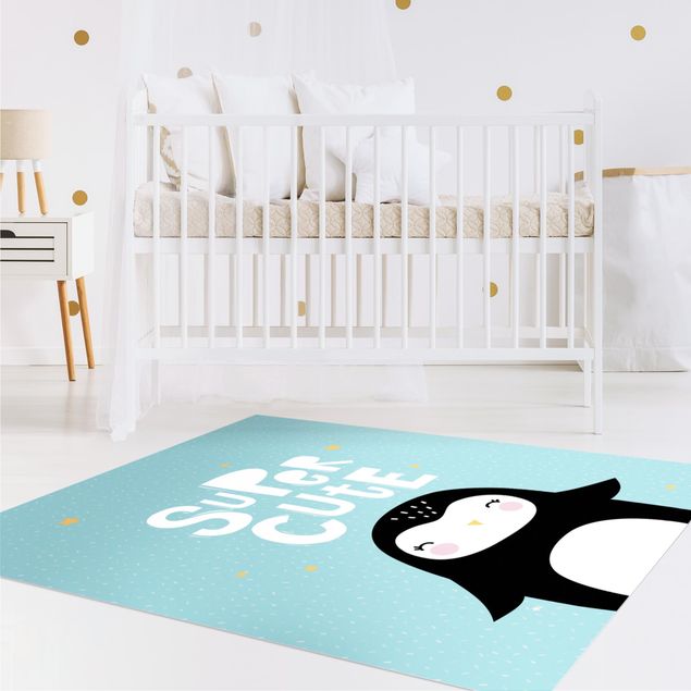 Decoración habitacion bebé Super Cute Penguin
