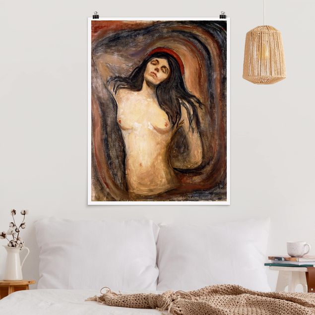 Cuadros de Expresionismo Edvard Munch - Madonna