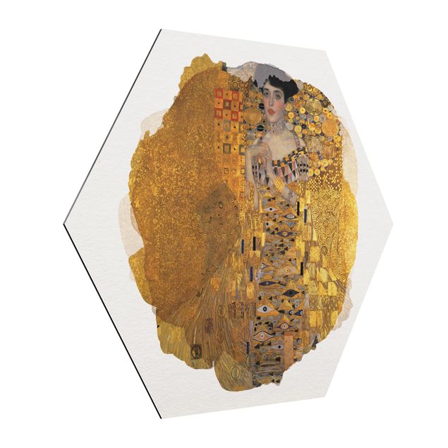 Estilos artísticos WaterColours - Gustav Klimt - Portrait Of Adele Bloch-Bauer I