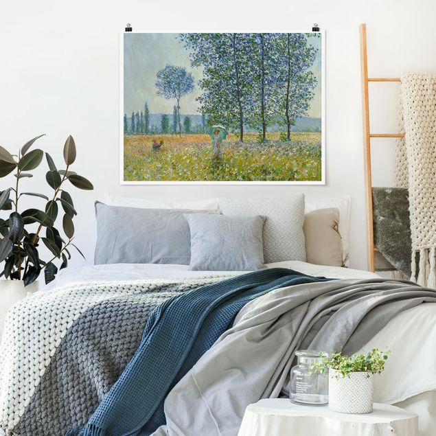 Cuadros impresionistas Claude Monet - Fields In Spring