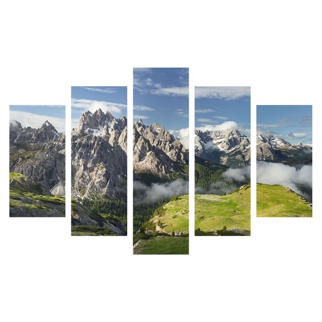 Lienzos de paisajes Italian Alps