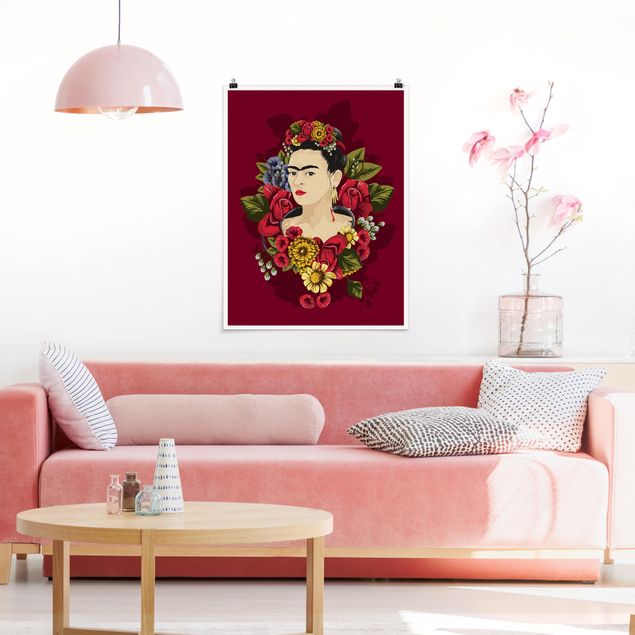 Cuadros famosos Frida Kahlo - Roses