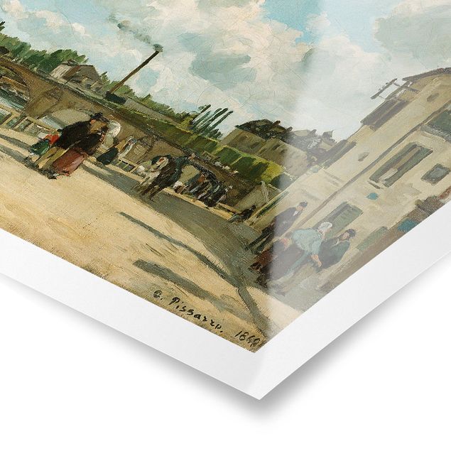 Cuadros famosos Camille Pissarro - View Of Pontoise