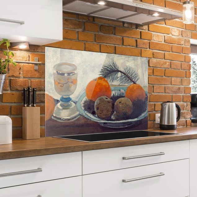 Decoración de cocinas Paula Modersohn-Becker - Still Life With Frosted Glass Mug