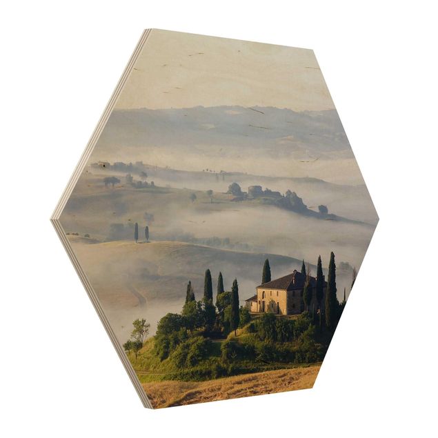 cuadros hexagonales Country Estate In The Tuscany
