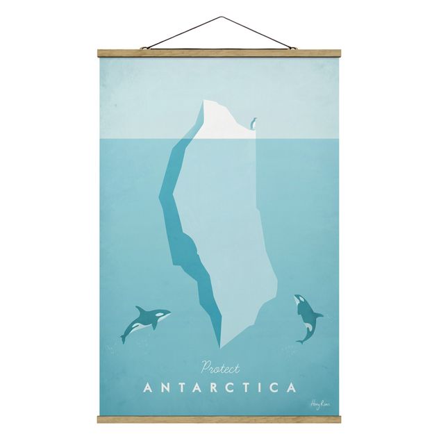 Cuadros marinos Travel Poster - Antarctica