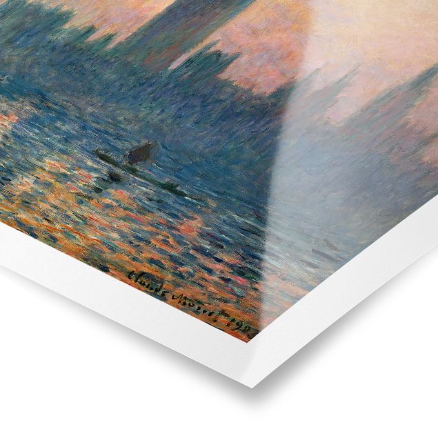 Estilos artísticos Claude Monet - London Sunset