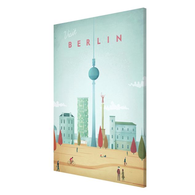 Cuadros de ciudades Travel Poster - Berlin