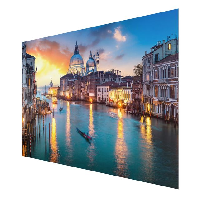 Cuadro con paisajes Sunset in Venice