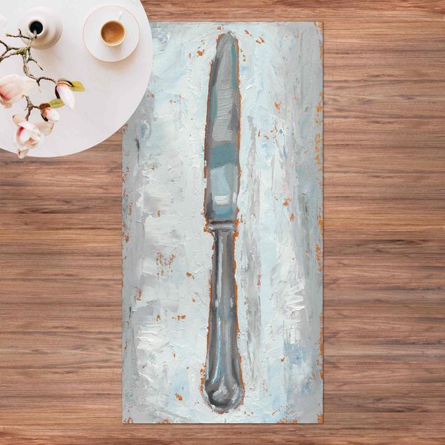 Alfombra balcón Impressionistic Cutlery - Knife