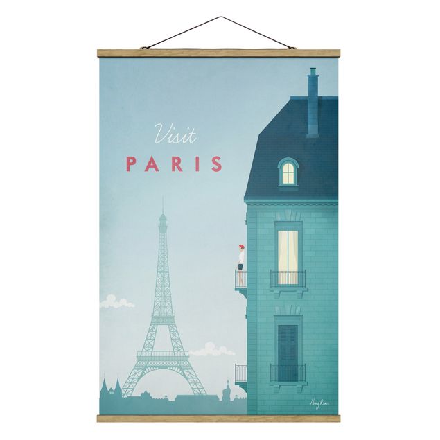 Láminas de cuadros famosos Travel Poster - Paris