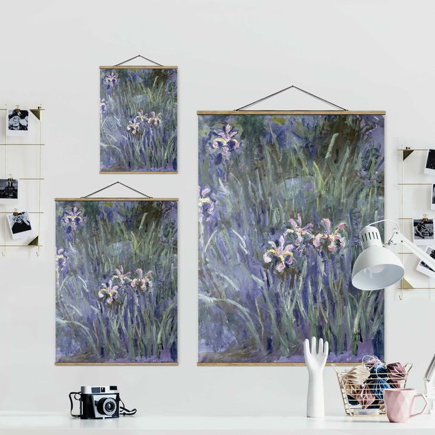 Cuadros de flores modernos Claude Monet - Iris