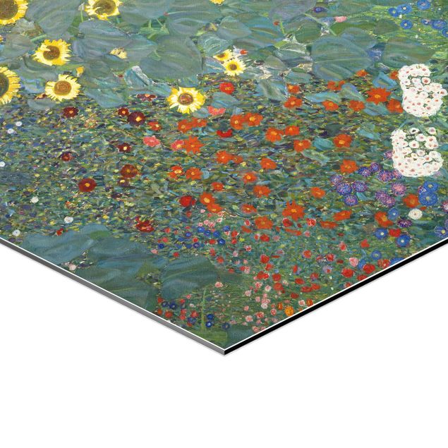 Reproducciónes de cuadros Gustav Klimt - Garden Sunflowers