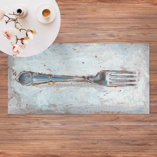 Alfombra balcón Impressionistic Cutlery - Fork