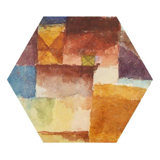 Cuadros abstractos modernos Paul Klee - In the Wasteland
