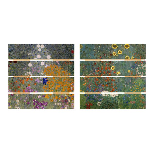 Estilos artísticos Gustav Klimt - The Green Garden