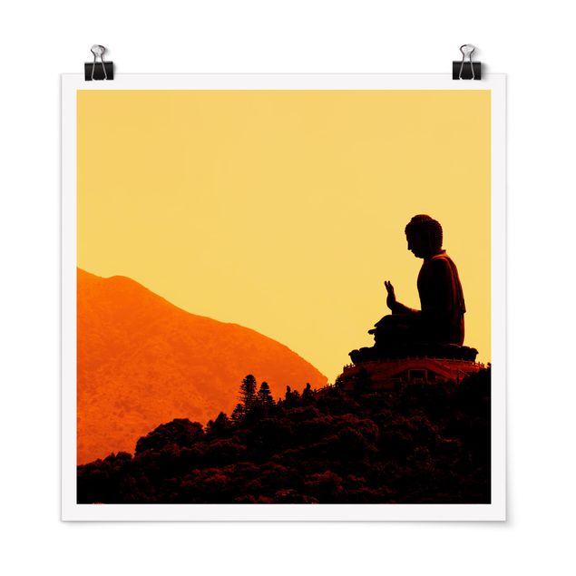 Cuadro con paisajes Resting Buddha